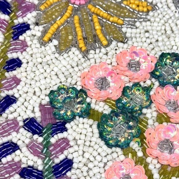 Rachel Zoe Beaded Easter bunny Charger NEW - Picture 5 of 5